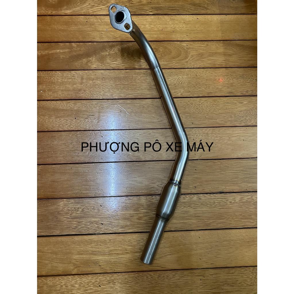 Cổ pô inox 304 gắn lon 4road & DranTurismo cho Vario/SHVN/AB 125-150 /Click THÁI /VISION /SH MODE/AB-VARIO 160 vv