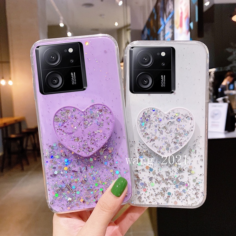 Ốp Điện Thoại Hình Trái Tim Lấp Lánh Cho xiaomi13t xiaomi 13t pro 5g 2023 xiaomi13t pro 5g