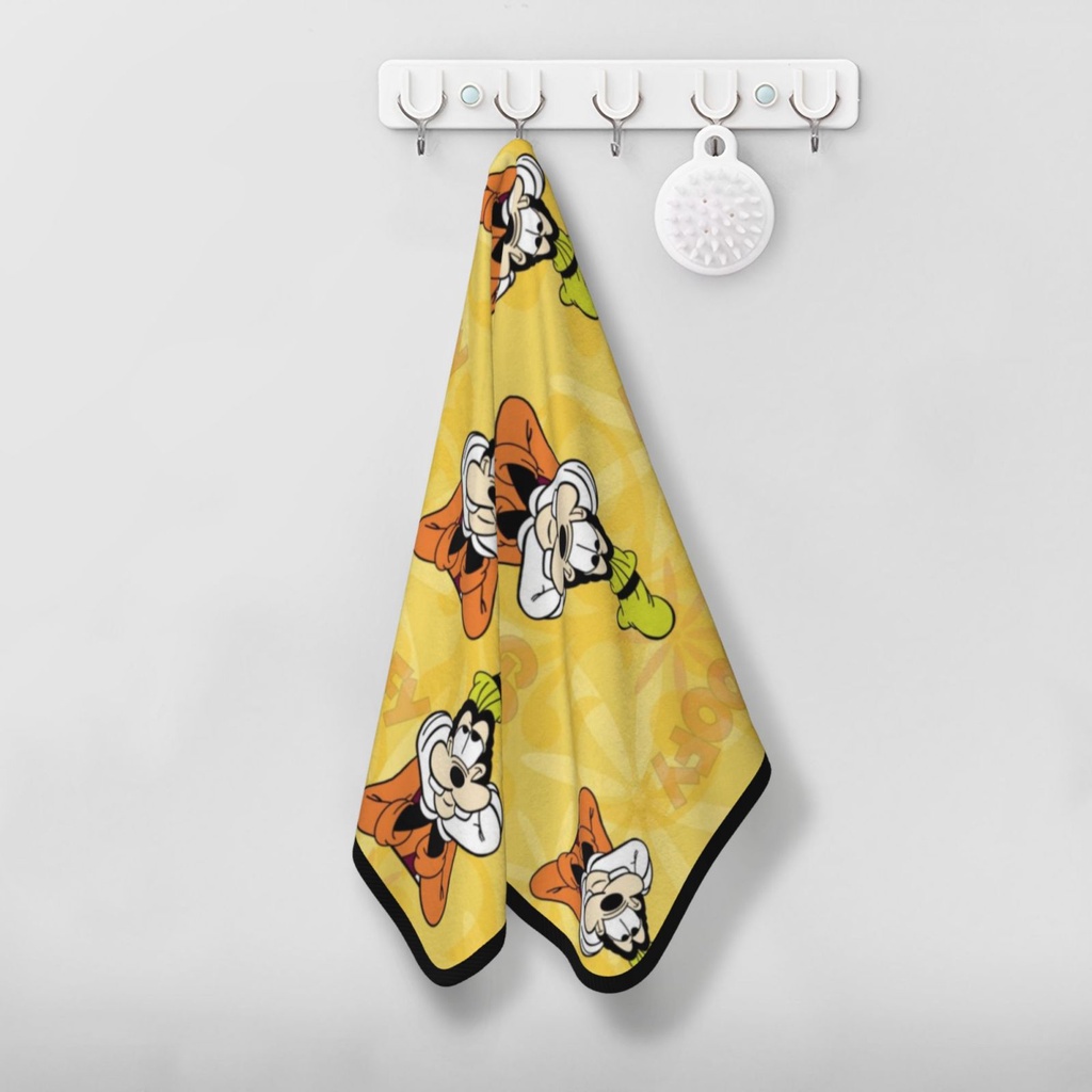 Goofy Khăn Tắm Vải Nhung San Hô Thấm Hút Tốt Kích Thước 40 * 70 cm