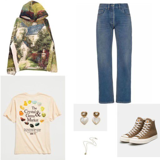 Quần jean Better Denim loe nhẹ xẻ lai