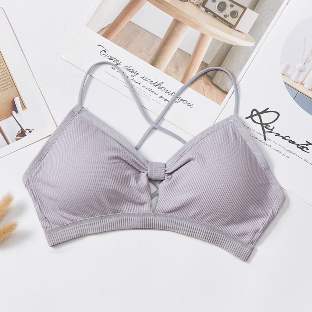 Áo Lót Nâng Ngực Không Dây Kiểu Dáng Dễ Thương Quyến Rũ Cho Nữ