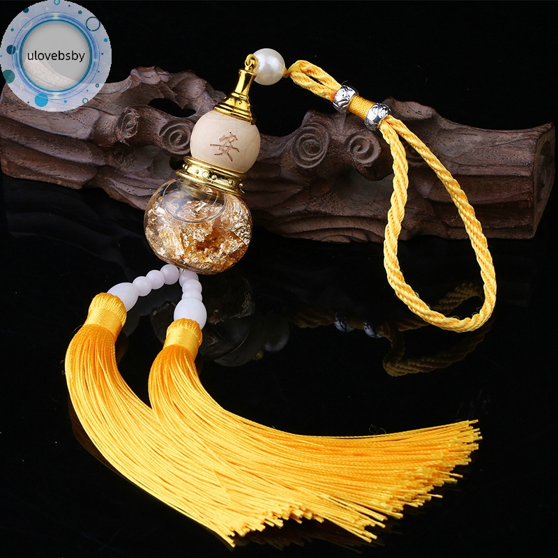 Dây Treo Bình Thủy Tinh Xe Hơi Hình Bầu Dục Vàng Kim Trang Trí Nội Thất Xe ulovebsby vn