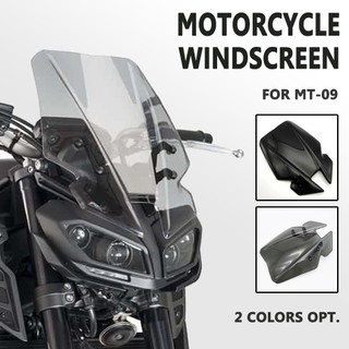 Xe máy thể thao lưu diễn kính chắn gió kính chắn gió kính chắn gió cho xe yamaha mt09 2017 2018 2019 2020 mt-09 fz-09 fz09 mt 09 17-20