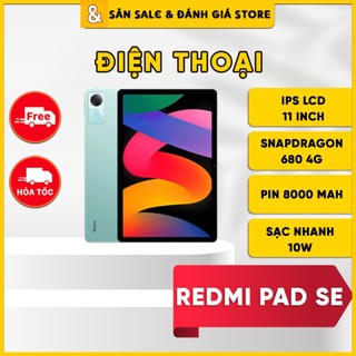 Máy tính bảng xiaomi redmi pad se snapdragon 680 4g - sạc nhanh 10w