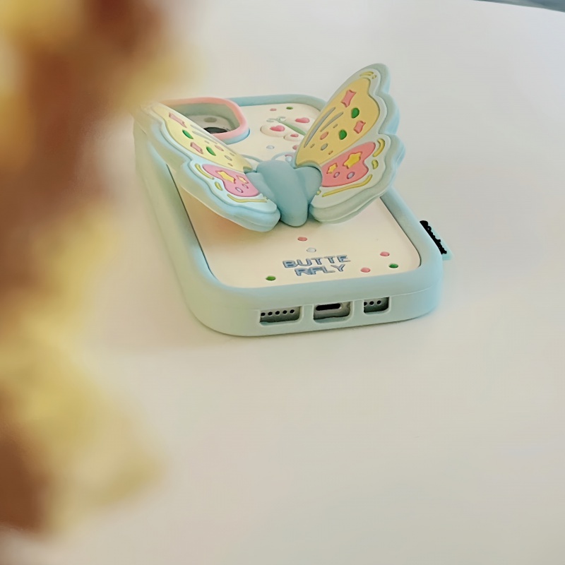 Ốp Điện Thoại silicone Hình Bướm 3d Cho iphone 15 14 13 12 11 12pro 13pro 14pro 15pro 11promax 12promax 13promax 14promax 15promax 15pro