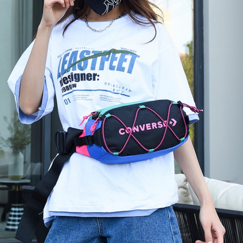 CONVERSE Túi Đeo Hông Thể Thao oxford Đa Năng Cho Nam