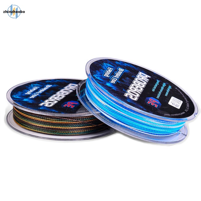 Zhin Cuộn Dây Câu Cá pe Bện 4 Sợi 100m 10lb-100lb Không Độ Co Giãn Cao