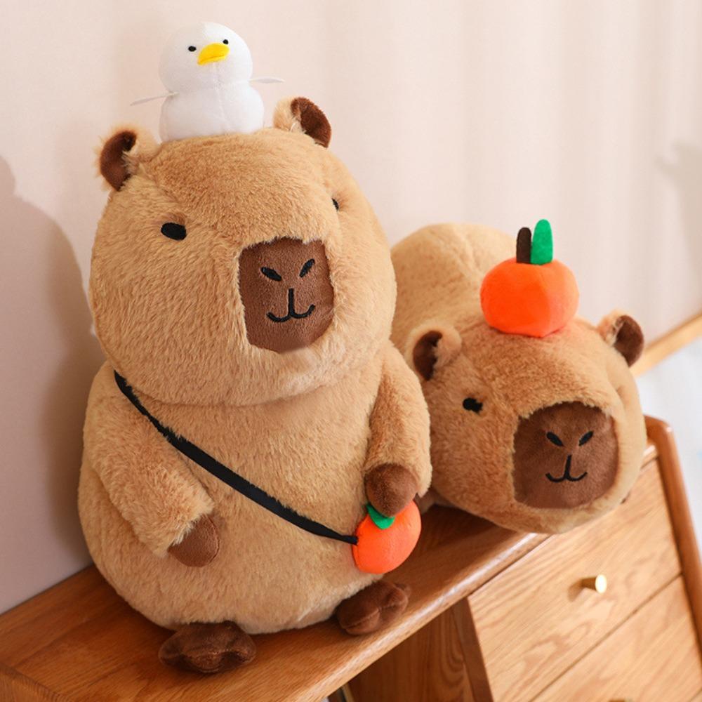 Thú nhồi bông MMULCK Capybara mềm mại đáng yêu trang trí nội thất