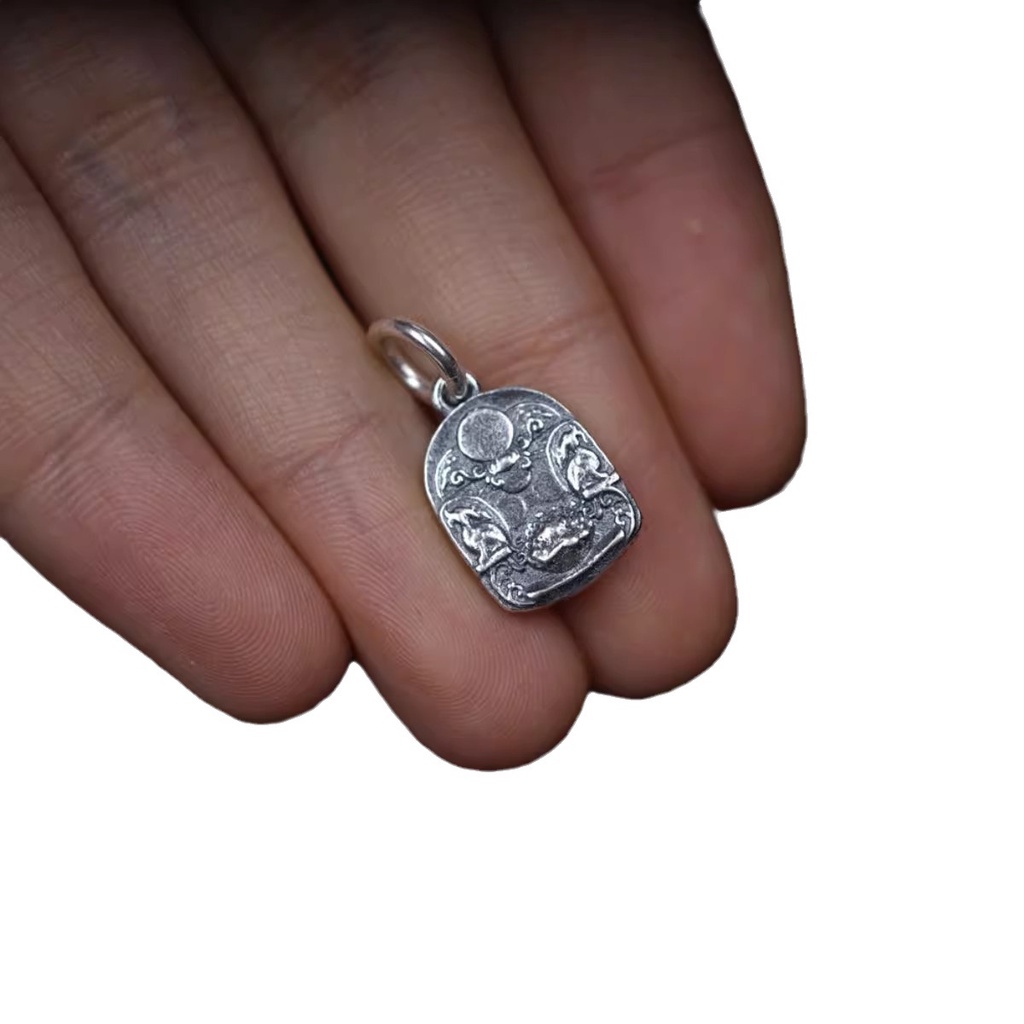 Mặt Dây Chuyền Hình Thiên Thần Phong Cách Phật Giáo retro