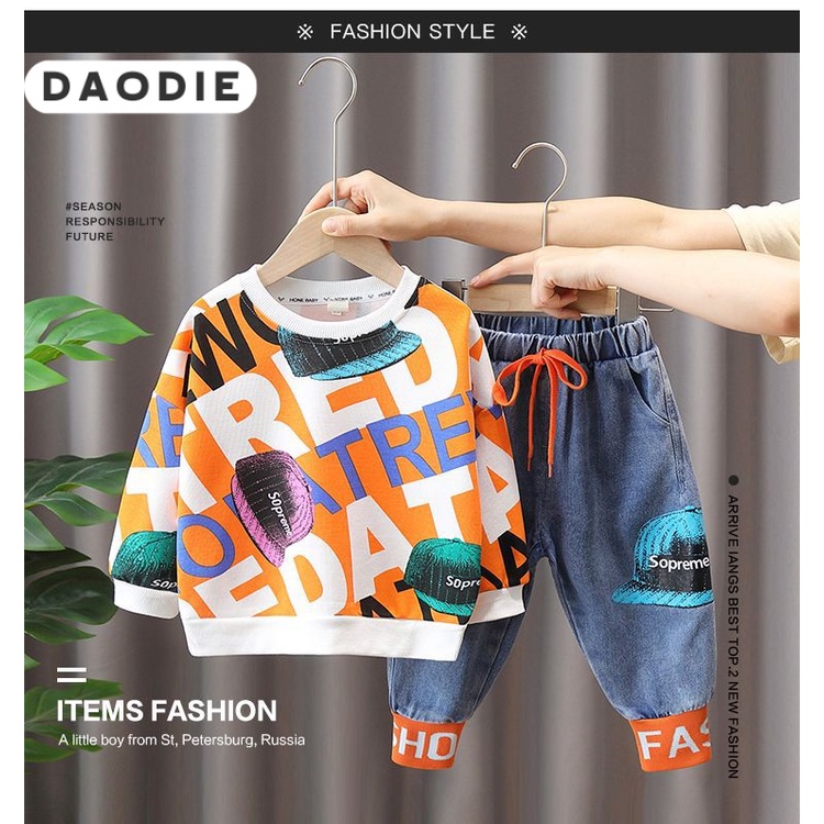 KidKloset áo quần trẻ em đồ bé trai đồ bộ bé trai chất lượng thời trang thoải mái KWT23A0RAX 43Z231023