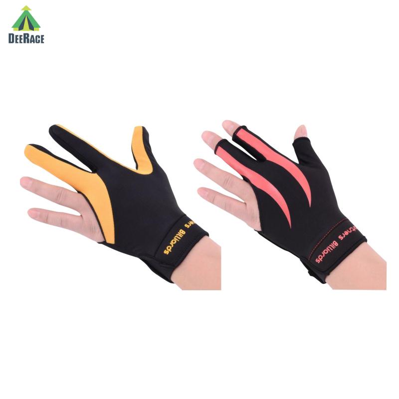 Găng tay trái DeeRace chơi bida vải co giãn khô nhanh