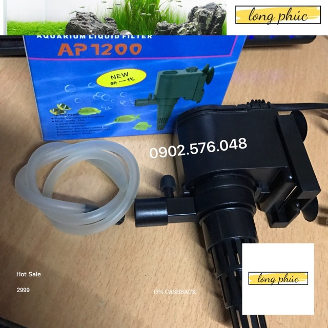 Máy bơm nước lifetech AP1200 bơm hồ cá