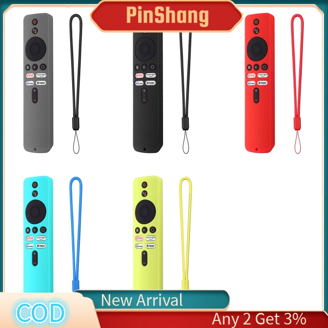 Pinshang Ốp silicone Chống Sốc Bảo Vệ Cho Điều Khiển tv xiaomi smart tv 5a