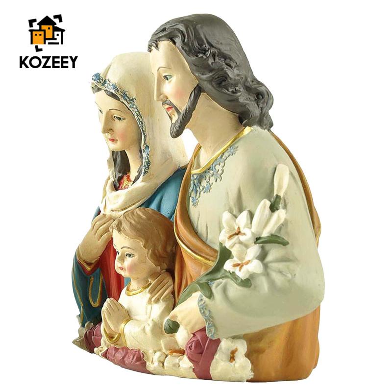 KOZEEY Mô Hình Tượng Điêu Khắc Bằng Tay Ấn Tượng Dùng Trang Trí