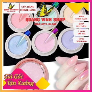 Bột tráng gương ngọc trai dạng nén aurora nude 10g