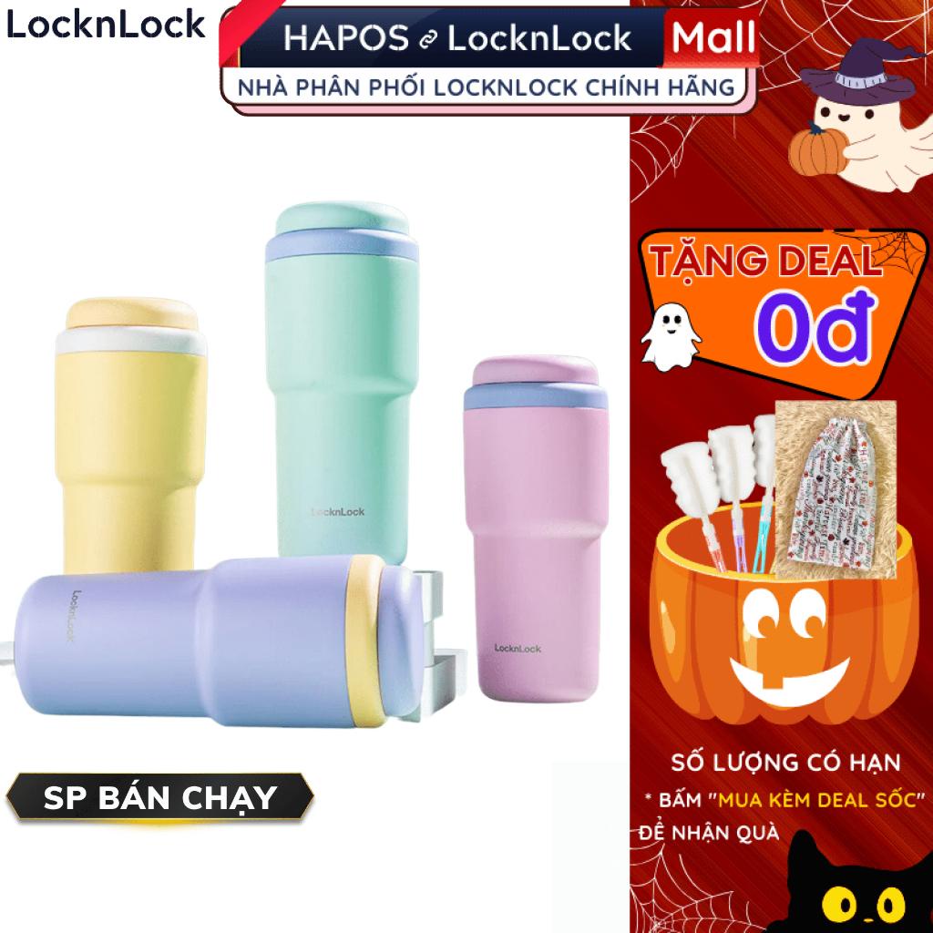 Ly giữ nhiệt Lock&Lock 480ml (Mẫu Mới) TẶNG TÚI ĐỰNG, FREE KHẮC TÊN, thép không gỉ 316L LHC3292 - Chính hãng - HAPOS