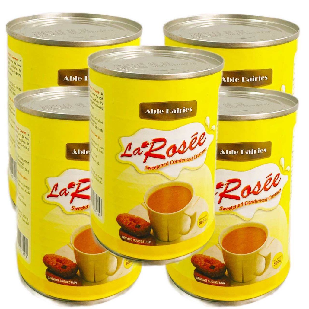 Combo 5 hộp sữa đặc có đường La Rosse ( mỗi lon 500gr, Date mới 12 tháng)
