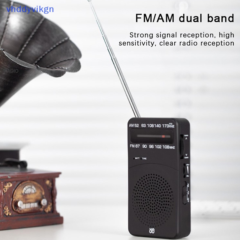 Radio fm / am Kỹ Thuật Số mini fm87-108mhz vn