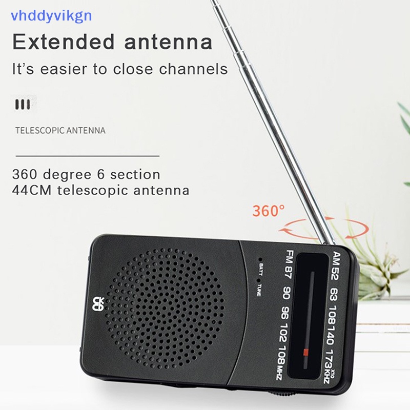 Radio fm / am Kỹ Thuật Số mini fm87-108mhz vn