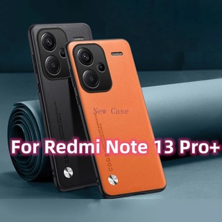 Vỏ da di động sang trọng cho Xiaomi Redmi Note 13 14 15 Pro Plus Note13Pro + 5G 2026 Vỏ điện thoại chống vân tay bằng da trơn chống sốc Vỏ ốp lưng mềm chống sốc