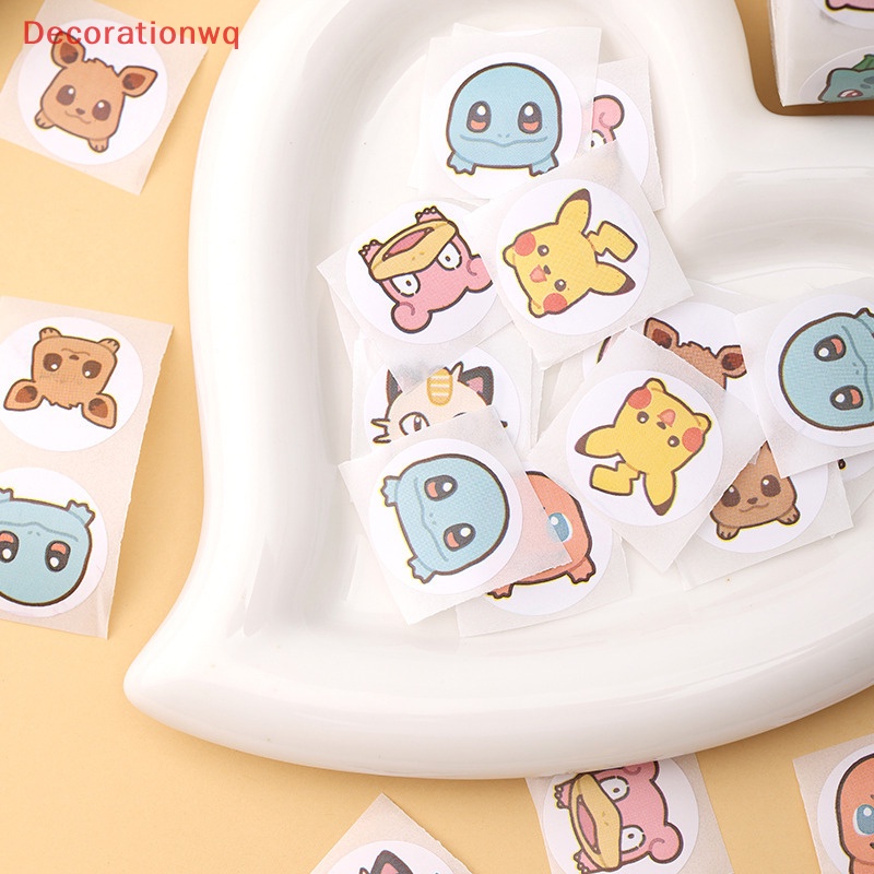 Bộ 500 Miếng Dán Hình pikachu Đáng Yêu Dùng Trang Trí Hành Lý Mới