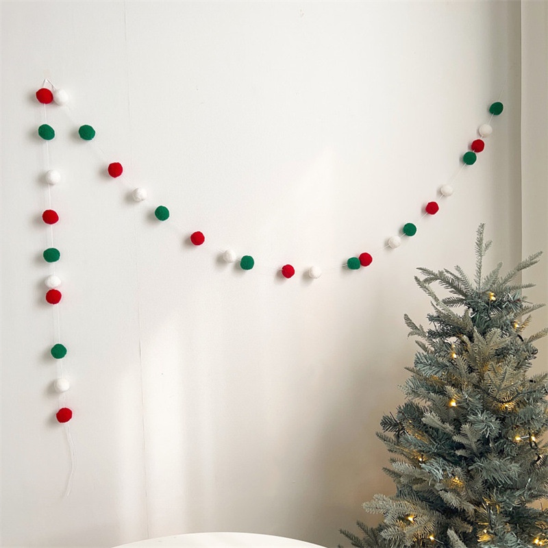 Dây Cờ Treo Tường Trang Trí Giáng Sinh Năm Mới