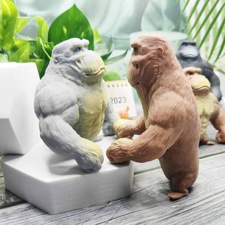  Gorilla Decompression Tool Elastic Gorilla Monkey Toy Decompression Squeeze 