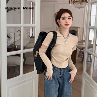 JIONGLI áo phông áo thun nữ croptop baby tee phổ biến hàn quốc Comfortable Trendy WTX23B01ZM 44Z231102