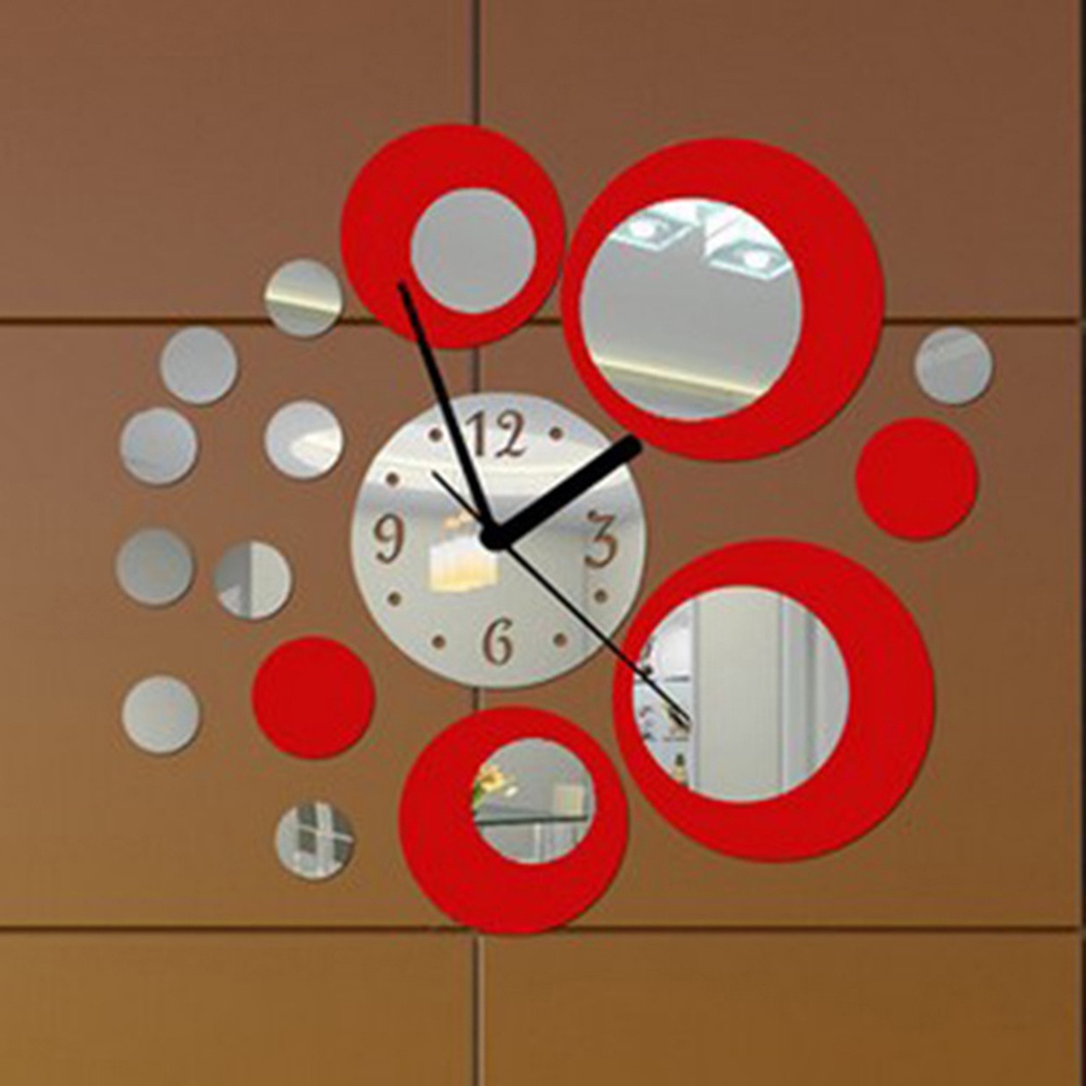 Mới Đồng Hồ Treo Tường Hình Hoa Lớn Sáng Tạo Trang Trí Nhà Cửa