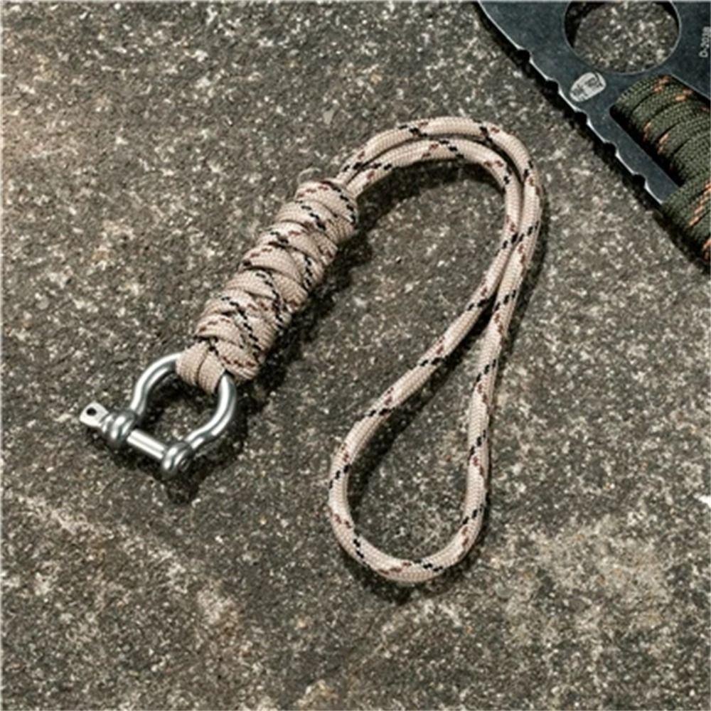 Kenton Móc Chìa Khóa Dây Dù Bện Thủ Công Chống Thất Lạc Tiện Dụng