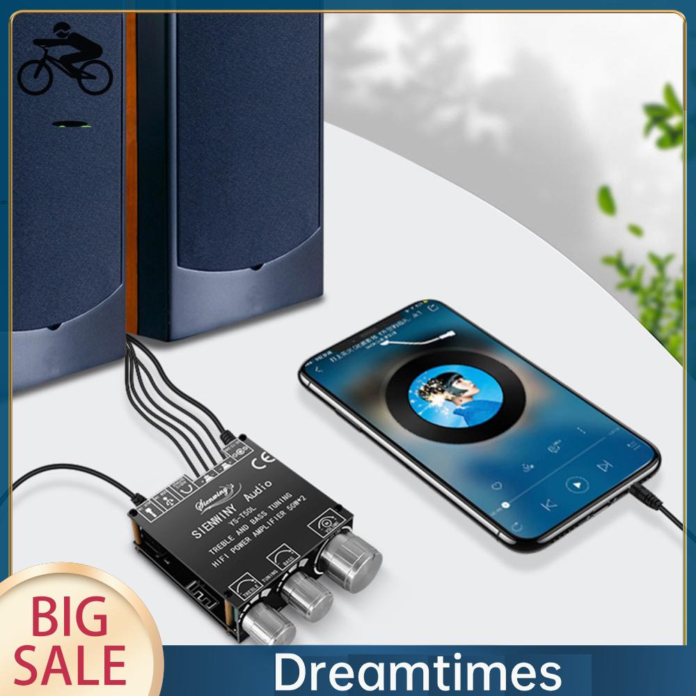 Bảng Mạch Khuếch Đại Âm Thanh ys-t50l 50w * 2 bluetooth 5.1 Không Dây