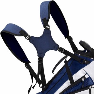 Adjustable Backpack-Golf Bag Straps Breathable Crossover Straps