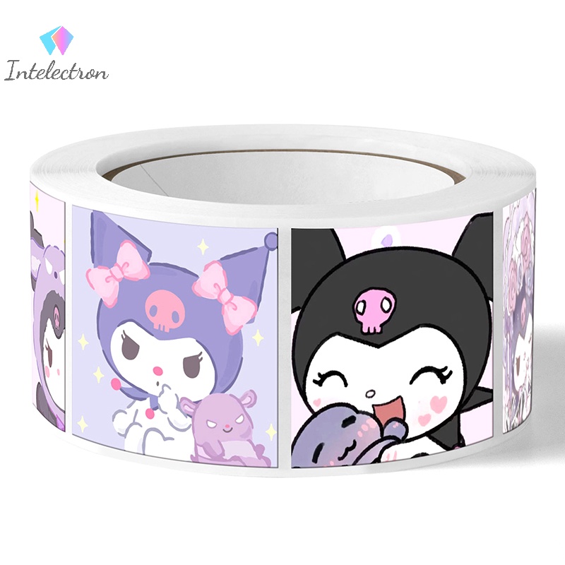 Cuộn 500 Miếng Dán Trang Trí Họa Tiết Hoạt Hình Dễ Thương yuanzongren444}