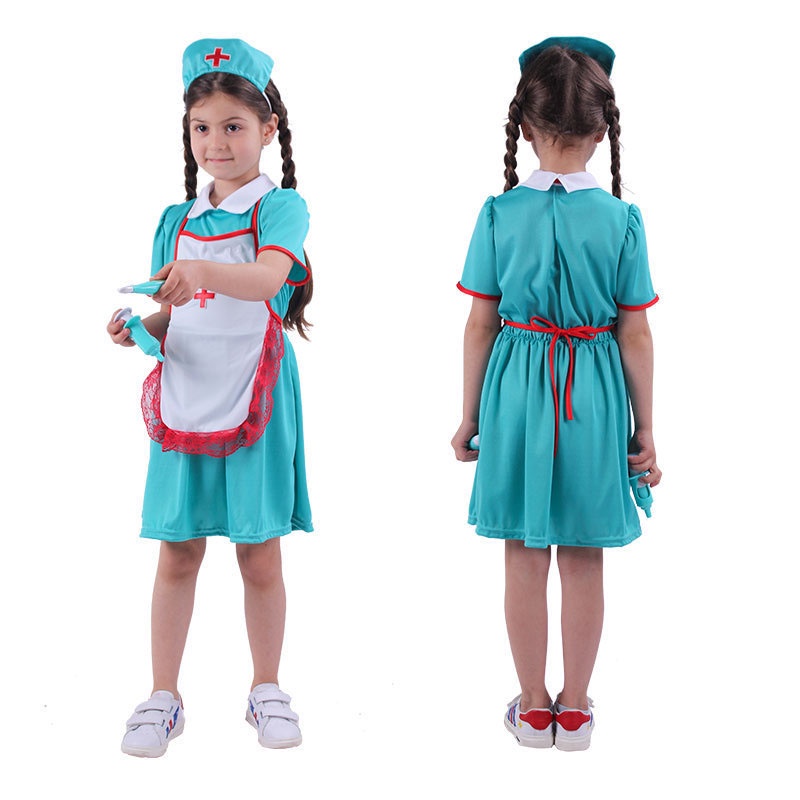 Suge Bộ Đồ Hóa Trang Bác Sĩ / Y Tá Đáng Yêu Cho Bé