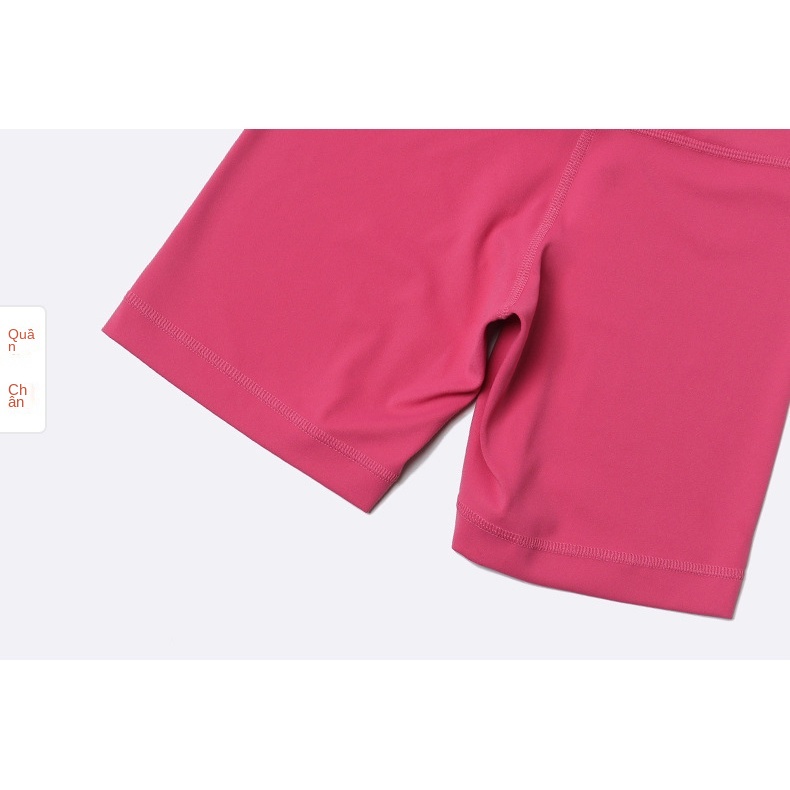 Quần Short Thể Thao Tập Yoga Lưng Cao Cho Nữ