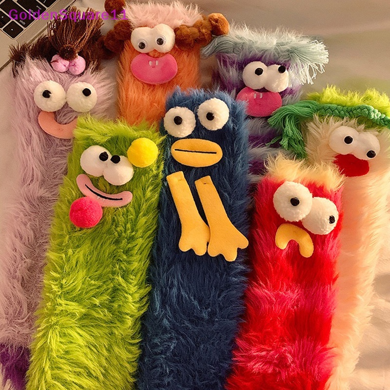 Vớ Nhung San Hô Dày Giữ Ấm Mùa Đông In Họa Tiết Hoạt Hình 3d Vui Nhộn Cho Bé Gái