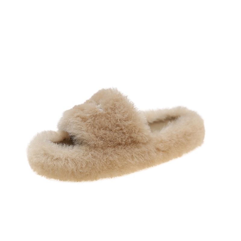 Dép lông, dép đi trong nhà thời trang thu đông 2023 dép lông nữ dép lê bông thời