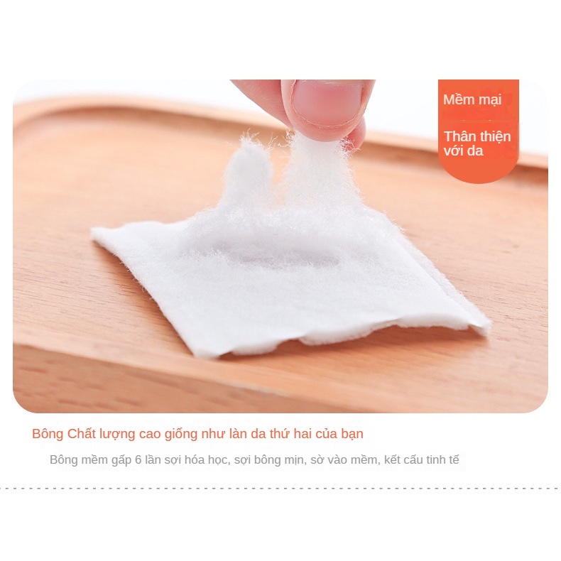 CODE Bông Tẩy Trang 222/100 Miếng Cotton Pads