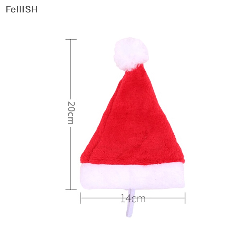 Mũ Ông Già Noel Nhỏ Trang Trí Giáng Sinh Cho Chó Mèo 439br