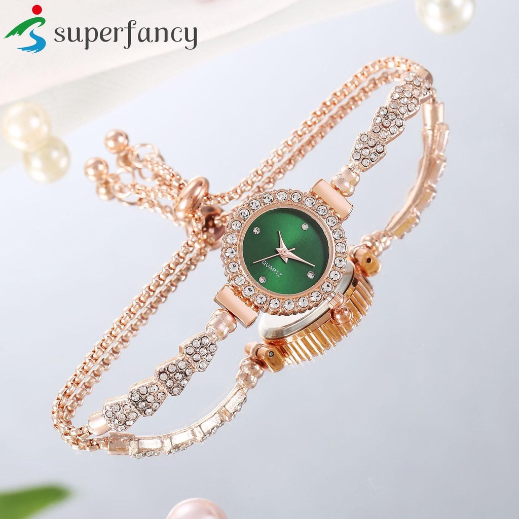 Đồng Hồ ĐíNh Đá Trang Trí Sang TrọNg Cho Nữ