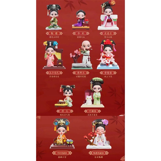 Đồ Chơi hgtoys hgtoys hgtoys★   Đồ Chơi Hộp Mù Trang Trí Thế Hệ Thứ Hai Của Zheng huan legend Thời Trang g