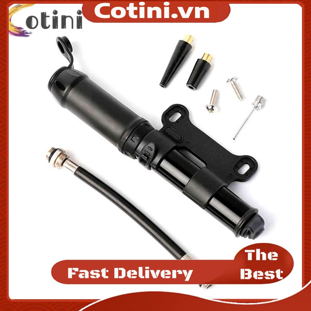 Bơm Xe Đạp Mini Cầm Tay 100PSI Chất Liệu Hợp Kim Nhôm