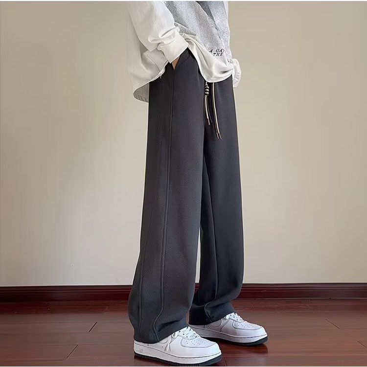 Quần Legging Thể Thao Dày Dặn Phong Cách Đường Phố Mỹ Thời Trang Thu Đông Cho Nam