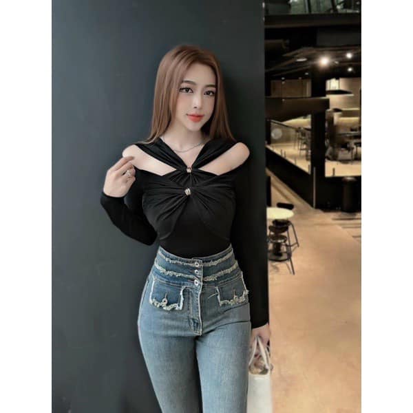 60-90KG ÁO THUN NHỦ TAY DÀI HOT HIT BIGSIZE VƯƠNG NGỌC HÂN