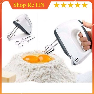Máy Đánh Trứng Cầm Tay 7 Tốc Độ Công Suất 180W . máy đánh trứng tự động - Shop Rẻ HN