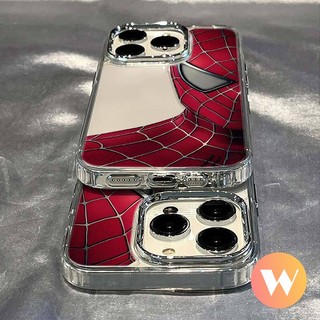 Sang Trọng Ốp Điện Thoại Mềm Trong Suốt In Hình Người Nhện Cho iphone 11 7plus 15 14 11 13 12 pro max xr x xs max 6 7 8 15 6s plus se 2020