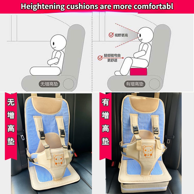 Đai An Toàn Cho Bé 0-3 - 12 Tuổi Khi Ngồi Xe Hơi