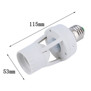 【adorb2】E27 LED Infrared Motion Detection Light Sensor Light Bulb Switch Home