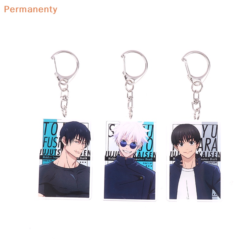Móc Khóa Bằng acrylic Hình Nhân Vật anime jujutsu kaisen gojo satoru geto suguru