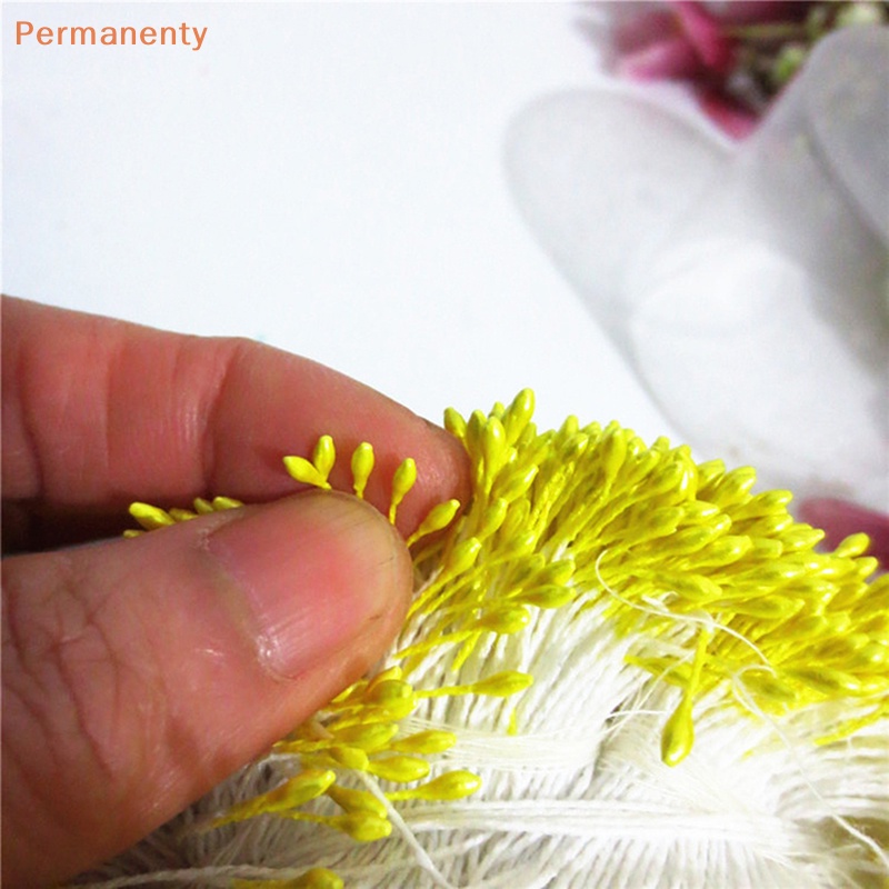 Bộ 400 Bông Hoa mini Nhân Tạo Hai Đầu Dùng Trang Trí Tiệc Cưới diy